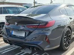 Pour BMW Série 8 G16 F93 M8 4 portes 2018-2024, kit carrosserie avec becquet arrière noir brillant, becquet de coffre arrière pour BMW G16, accessoires de voiture - Product Image 4