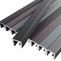 Aluminiumlegierung Hochfeste Treppengeländerpaneele für Krankenhäuser & Villen mit Modernem Design DIY Römische Glasklammer