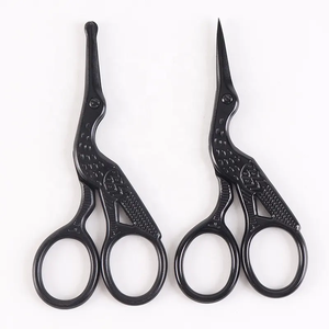 Neus Haar Schaar Voor Mannen Ronde Kop Kleine Schaar Roestvrij Staal Wenkbrauw Trimmer Handmatige Kleine Schaar - Product Image 4