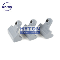 Jeu d'embouts de rotor HT-B96394049O avec insert en carbure de tungstène pour rotor profond Barmac B9100 SE 840 pour pièces de concasseur agrégé VSI