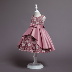 Vestidos infantiles <span class=keywords><strong>para</strong></span> niñas, vestido de Bautismo con manchas en capas de cuentas <span class=keywords><strong>para</strong></span> niñas de 3 a 10 años, vestido de <span class=keywords><strong>bautizo</strong></span> de boda de princesa de cumpleaños <span class=keywords><strong>para</strong></span> niños - Product Image 1