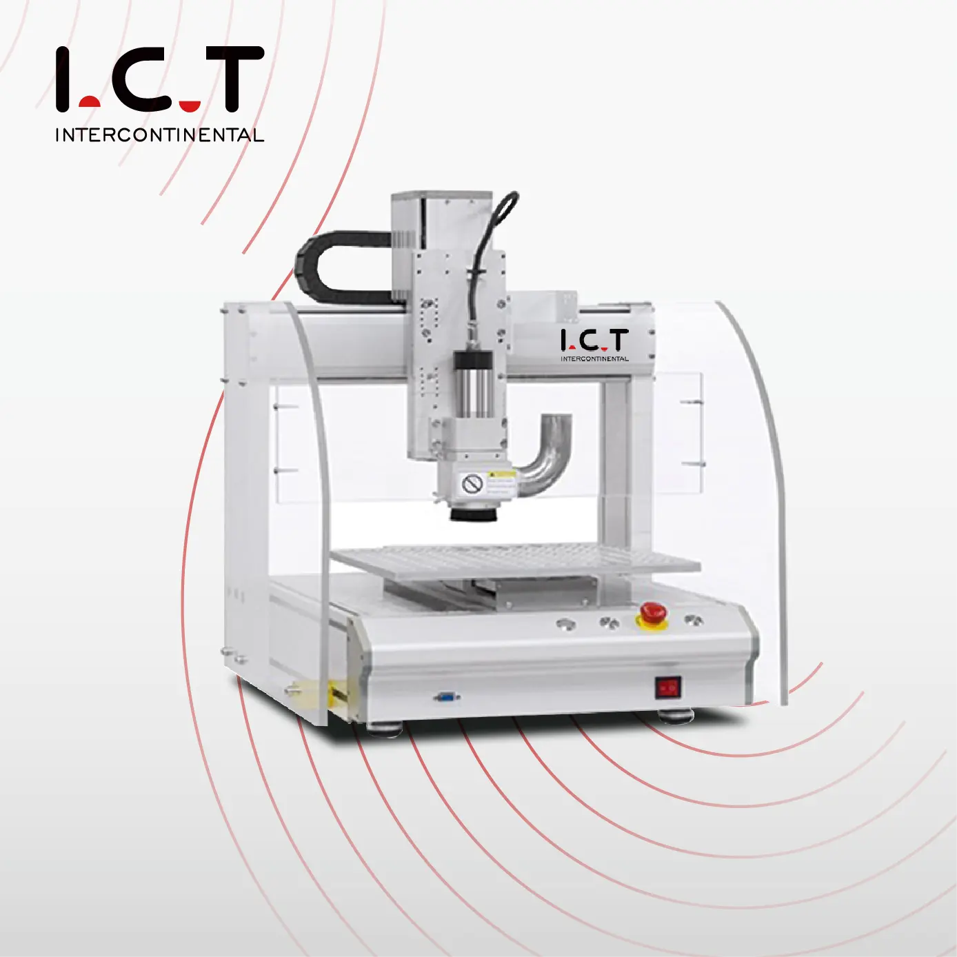 Mode ETA Ventes Fraise automatique PCB Machine de découpe à faible coût