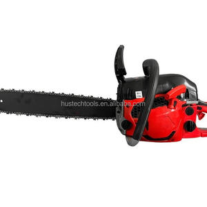 Tronçonneuse industrielle à essence monocylindre DIY, moteur 52cc, guide-chaîne 18 pouces, pour la coupe du bois, avec affûteur et <span class=keywords><strong>support</strong></span> OEM - Product Image 4