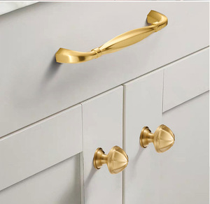128mm laiton or argent Chrome matériel pour <span class=keywords><strong>chambre</strong></span> <span class=keywords><strong>commode</strong></span> 5 pouces armoire tiroir poignée bouton tirer bouton pour meubles de cuisine - Product Image 6