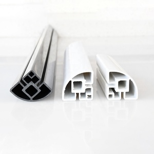 Bán buôn tùy chỉnh PVC Hồ Sơ Giá rẻ uPVC đùn khuôn cho kéo dài Trần vải tường theo dõi nhựa hồ sơ thể loại - Product Image 6