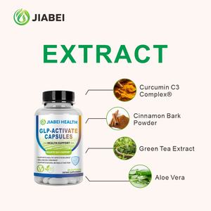Cápsulas activas GLP personalizadas de fábrica Jiabei, suplementos de hierbas para adultos que apoyan el metabolismo OEM/ODM - Product Image 2