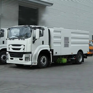 Road Sweeper Machine with <b>Pressure</b> Washer <b>Sprayer</b> in Botswana - Product Image 3