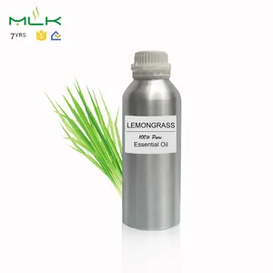 Lemongrass OEM/ODM Lemongrass Fragrance Essential Oil 100% Pure Natural 200ml Aluminum Bottle Essential Oils For Diffuser Aroma Humidifier