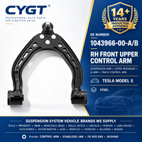 1043966-00-A/B Tesla Model S RH Lengan Kontrol Atas Depan Lengan Suspensi Atas Wishbone A-Arm Track Control Arm Baja