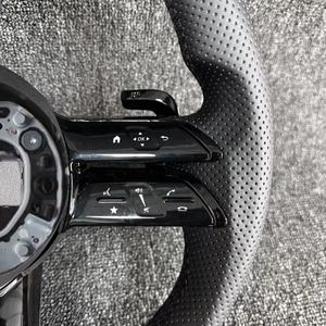 Volante Compatible con <span class=keywords><strong>Mercedes</strong></span> <span class=keywords><strong>Benz</strong></span> E320 E260 E400 E200 E300 E350 E43 E63 E53 E500 W222 W213 W223 W205 W204 S400 S500 Maybach - Product Image 3