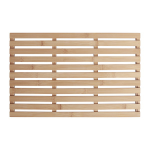 Bamboo <b>Storage</b> <b>Tray</b> 59x38cm Rectangle Kitchen Food Use Single Tier Customizable - Product Image 1