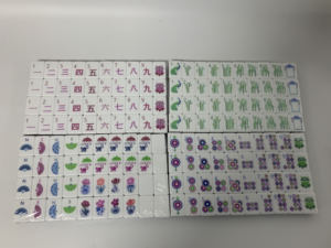 Jeu de Mahjong mignon pour la maison, tuiles de Mahjong américaines et chinoises personnalisées, jeu de Mahjong en acrylique pour le divertissement - Product Image 5