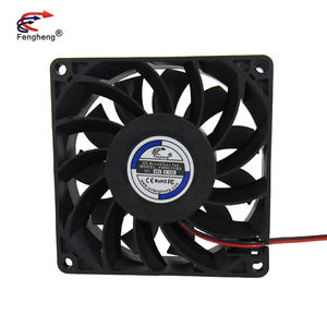 Hochdruck motor Kunststoff lüfter Stecker 4-polig DC 12Volt 24Volt Wasserdichter Industrie lüfter 92x92x25mm 92mm - Product Image 5