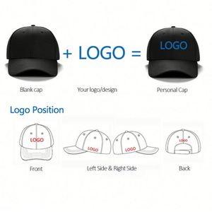 Gorra de Béisbol Personalizada al por Mayor con Diseño Snapback, Logotipo Bordado, para Hombre y Mujer, Gorra de 6 Paneles, 100% Algodón, Gorras Deportivas para Adultos - Product Image 3