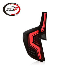 Czjf ไฟท้าย LED ดัดแปลงใหม่สำหรับฮอนด้าฟิตแจ๊ส2014 2015 <span class=keywords><strong>2016</strong></span> 2017 2018สัญญาณเลี้ยวควันไฟเบรก<span class=keywords><strong>ราคา</strong></span>โรงงาน - Product Image 5