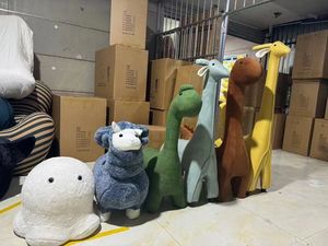 Phim hoạt hình trang trí duy nhất giải trí ghế Sáng tạo động vật hình phòng khách Ghế nhồi bông đồ chơi trẻ em ghế - Product Image 6