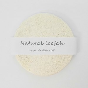 Éponge à récurer naturelle réutilisable en gros, éponge à récurer ronde blanche pour laver la vaisselle, éponge en cellulose, tampon à récurer - Product Image 1
