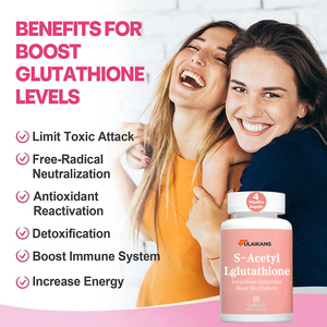 Cápsulas de L-Glutationa S-Acetil OEM/ODM, Suplemento de L-Glutationa, Cápsulas de Colágeno com Ácido Hialurônico - Product Image 4