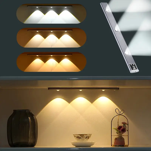 Moderne Led Pvc Aan De Muur Gemonteerde Bewegingssensor Kast Licht Dimbaar Touch Control Instelbare Kleur Temp Helderheidsverlichting - Product Image 6