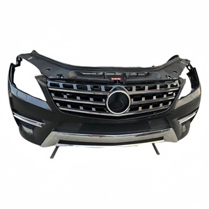 Para <span class=keywords><strong>mercedes</strong></span>-benz 2015M <span class=keywords><strong>clase</strong></span> ML W166 ML350 ML400 modelo de lujo componentes de parachoques delantero composición de rejilla delantera - Product Image 2