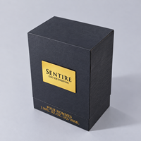 Boîte d'emballage de luxe pour parfum avec insert en EVA, pour flacon de 30 ml et 50 ml