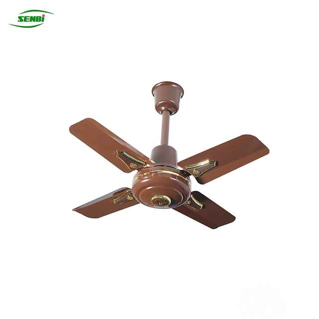 Home Appliances Solar Power 12v Ac Dc Motor 24'' Ceiling Fans with High RPM