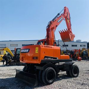 Excavadora de Ruedas Pequeña de 15 Toneladas Hyundai 150w-9 Doosan DH150 en Venta - Product Image 6