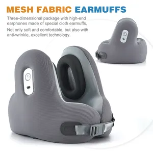 Saien Good Price Customization Functional Office Travel Bluetooth Neck Rest Neck Pain Relief Neck Pillow Manufacturer
