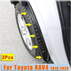 2 Piezas Guardabarros Trasero para Coche, Decoración Especial para Toyota RAV4 RAV-4 2019 2020 2021, Accesorios para Coche - Product Image 2