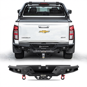 Parachoques Trasero de Acero de Alta Calidad 4x4 con Luz LED y Grillete para <span class=keywords><strong>CHEVROLET</strong></span> COLORADO Versión Americana 2008~2020 - Product Image 1