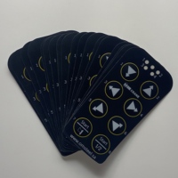 Panel de Botones Personalizado Kuliwei, Adhesivo para Panel de Control de Equipos Médicos y de Fisioterapia