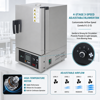 Four de séchage à air chaud WEIAI en acier inoxydable 304, 30L-230L, pour composants électroniques, verrerie, séchage alimentaire, cuisson, fusion de cire, stérilisation, four de laboratoire
