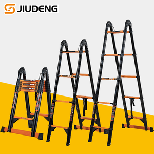 Échelle télescopique articulée en acier au carbone de haute qualité 3,9 m 4,3 m 4,7 m 5,1 m, échafaudage multifonction 5 m - Product Image 2