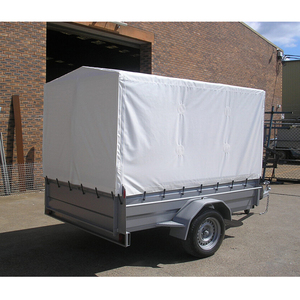Housse de <span class=keywords><strong>remorque</strong></span> utilitaire en PVC imperméable personnalisée 8x5, housse de <span class=keywords><strong>remorque</strong></span> à caisse, housse de <span class=keywords><strong>remorque</strong></span> à cage, housse de <span class=keywords><strong>remorque</strong></span> en toile avec accessoires - Product Image 3