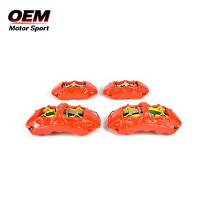 Kit de freinage rouge Porsche GT6+GT4 TY3-355 en fonte, ensemble complet pour les modèles 911 Cayenne Panamera Macan - Product Image 2