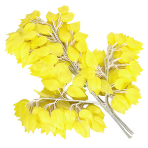 Bouquet de feuilles de banian artificielles 30cm-100cm, verdure en caoutchouc souple pour décoration de mariage, décoration intérieure, accessoires extérieurs - Product Image 5