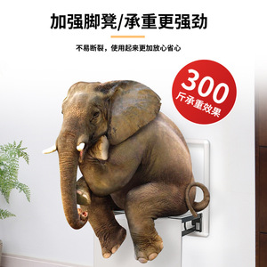 Aluminum Alloy Folding <b>Stool</b> Wall Mounted Concealed <b>Bathroom</b> Chair Durable Household Entryway Furniture - Product Image 1