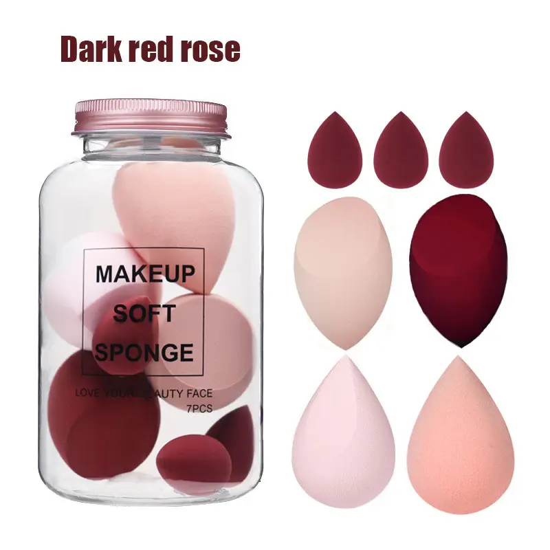 Multi-color Makeup Sponge Set Foundation Blending Blender Beauty Egg Cosmetic Puff Foundation Powder Sponge Beauty Tool