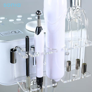 <span class=keywords><strong>Vapozone</strong></span> <span class=keywords><strong>professionnel</strong></span> 4 en 1 Machine de thérapie à l'ozone multifonction Vapeur faciale avec lampe Esthéticienne Lumière pour les soins de la peau - Product Image 5