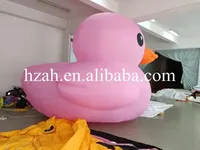 Canard gonflable géant pour la décoration publicitaire extérieure