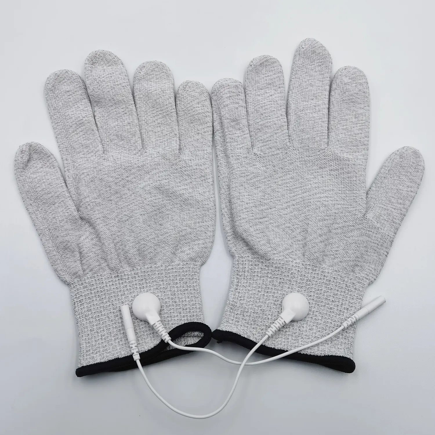 Sarung tangan konduktif fisioterapi pijat tubuh untuk unit tens
