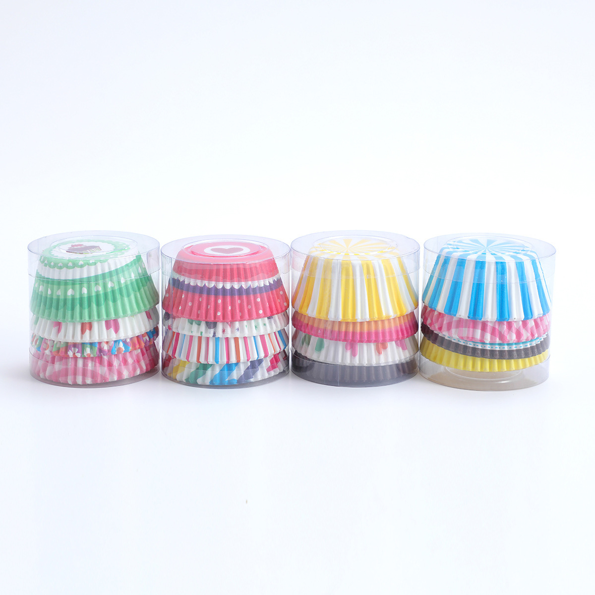 100 piezas de 4 colores mezclados al azar (100 tubos o