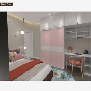 BALOM <strong>Mini</strong> <strong>Wardrobe</strong> Furniture Bedroom Storage Kids Closet Girl <strong>Wardrobe</strong> - Product Image 1