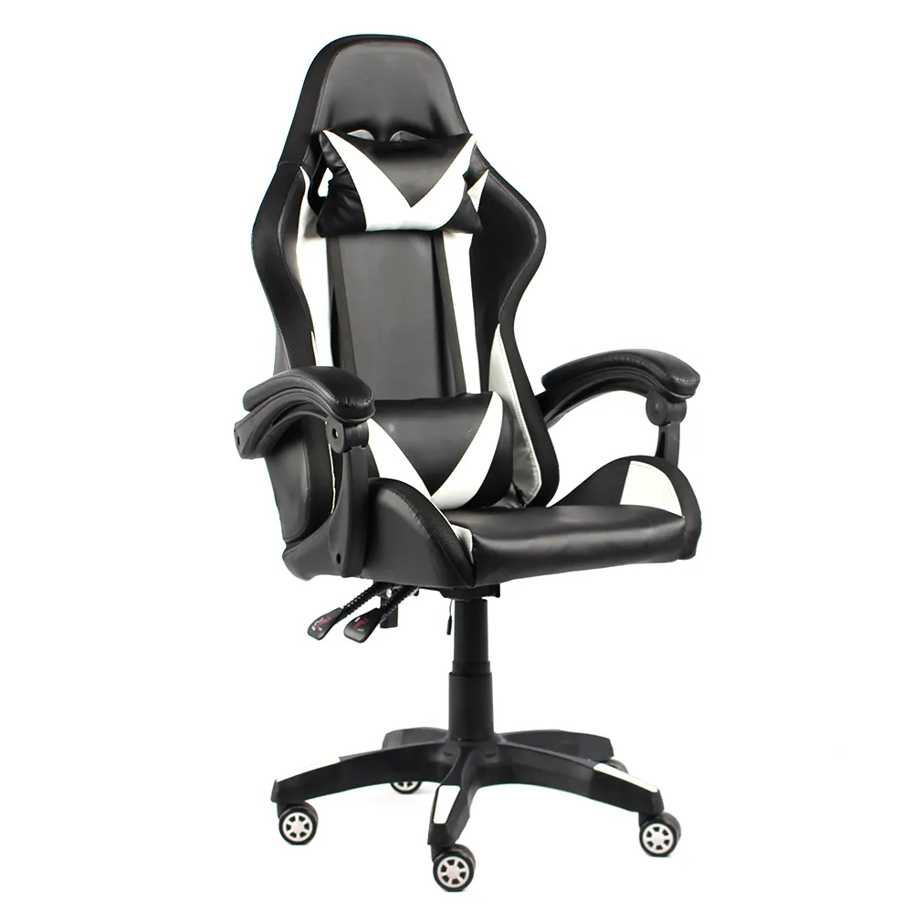 Factory Wholesale Rgb White Home Games Office Chairs Internet Cafes Game Chairs E-Sports Chair With Headrest