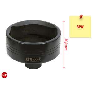 KS TOOLS - 450.0208 Douille de capuchon de moyeu pour BPW, 111mm, hexagonale-EAN 4042146239087 HEAVY VEHICLES - Product Image 1