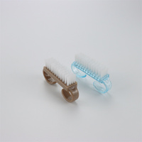 Brosse à poussière pour ongles en forme de corne, haute qualité, très vendue, outil de nettoyage des ongles