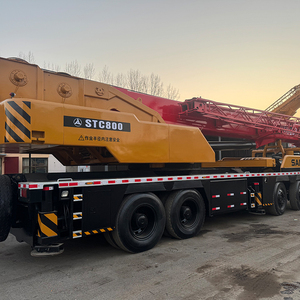 En Stock, Buen Estado, Grúa Todoterreno Usada STC800 de 80t con Motor, Caja de Cambios y Bomba para Trabajos de Construcción - Product Image 3