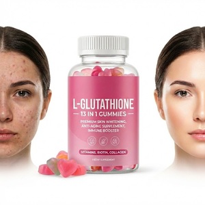 Integratore di bellezza anti-età Private Label 13 in 1 con L-Glutatione, Collagene, Biotina, Vitamina C ed E per lo sbiancamento della pelle - Product Image 1
