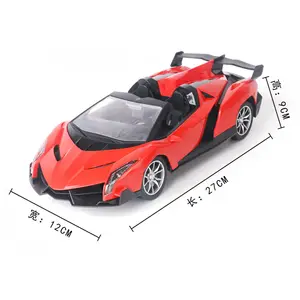 4 Kanaals Afstandsbediening Zwaartekracht Sensor Stuurwiel Auto Speelgoed Met Licht 1 16 4 Elektrische Plastic Raambak 24 Rc Auto 'S 1:16 20M