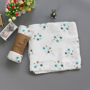 Rosa Cigno 70% Bamboo + 30% Del Bambino Del Cotone Mussola Swaddle Coperte Morbido E Traspirante Dell'involucro Del Bambino del Bambino Asciugamano Asciugamano Da Bagno Avvolgere il Bambino swaddle - Product Image 2